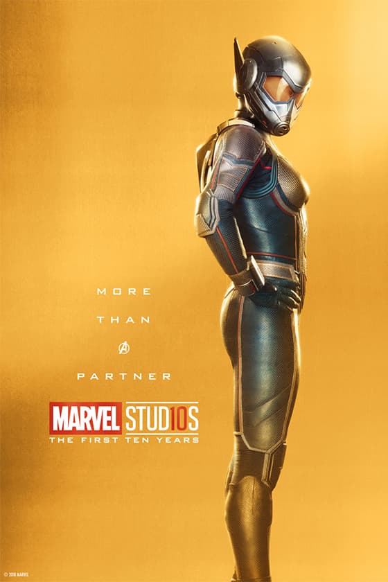 Marvel Studios Celebrating 10th Anniversary Posters