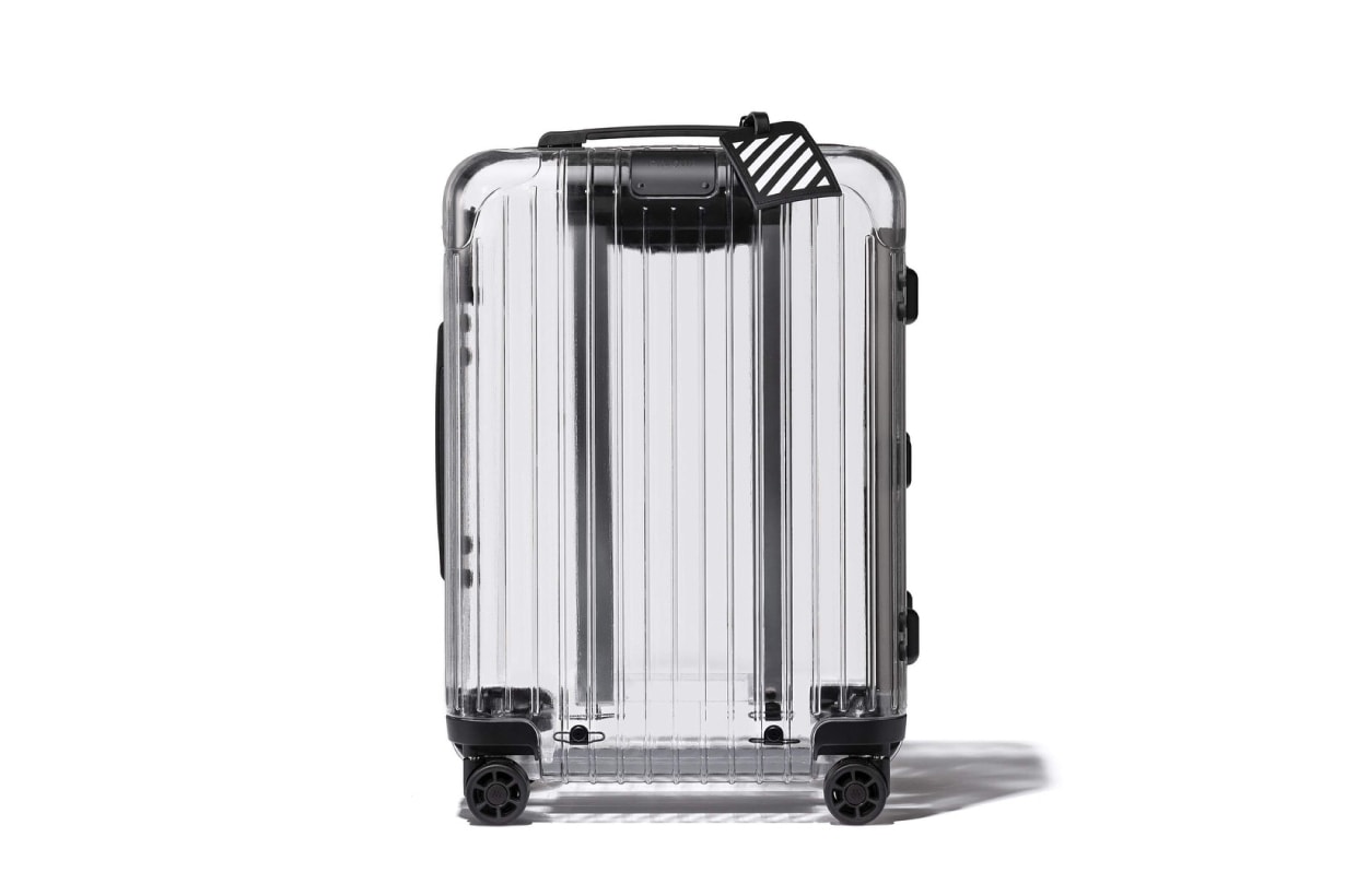 rimowa Off-White virgil abloah Suitcases limited edition reveal