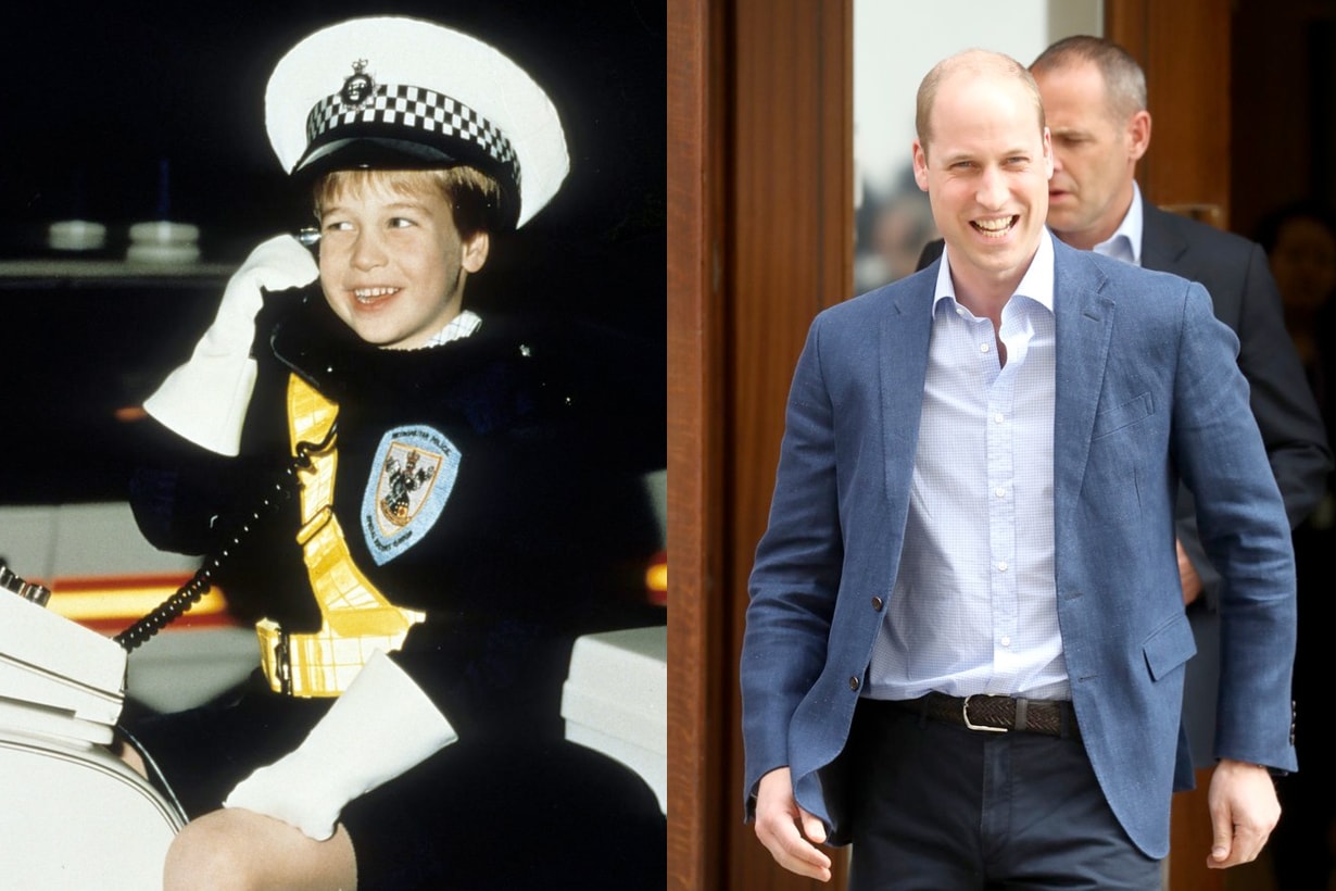 British Royal Family members throwback kids photos