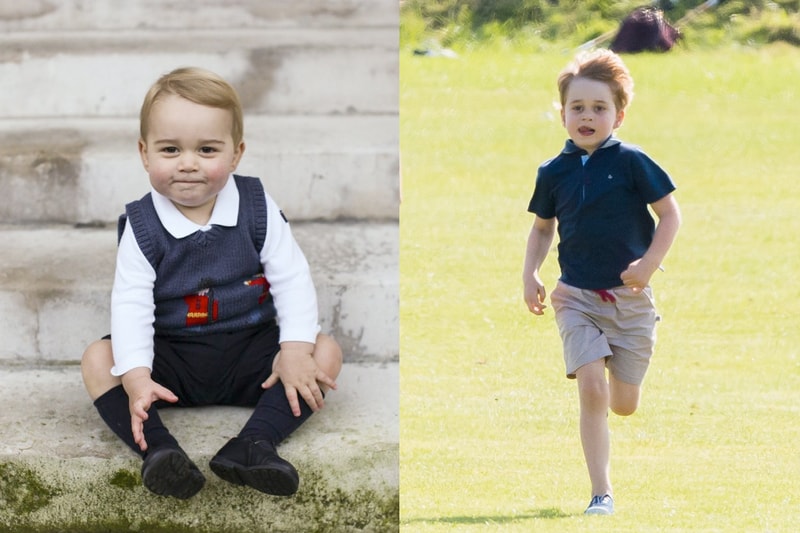 British Royal Family members throwback kids photos