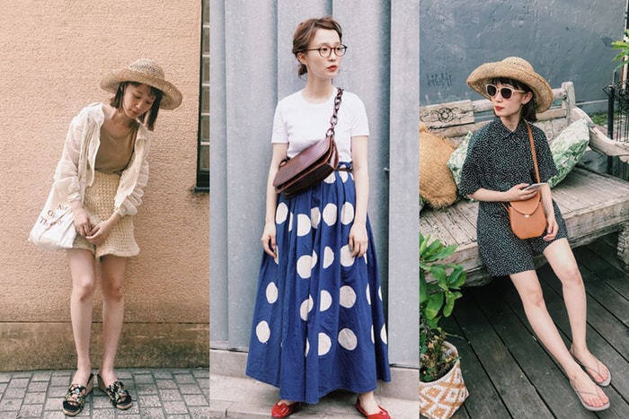 看看這位日本女生的「降溫」時尚穿搭,一起趕走夏日悶熱感!