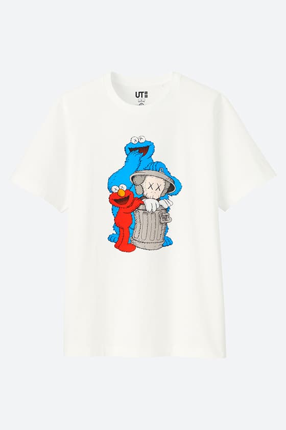 Uniqlo kaws sesame street ut release info