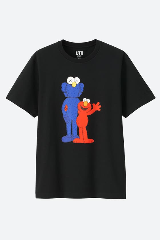 Uniqlo kaws sesame street ut release info