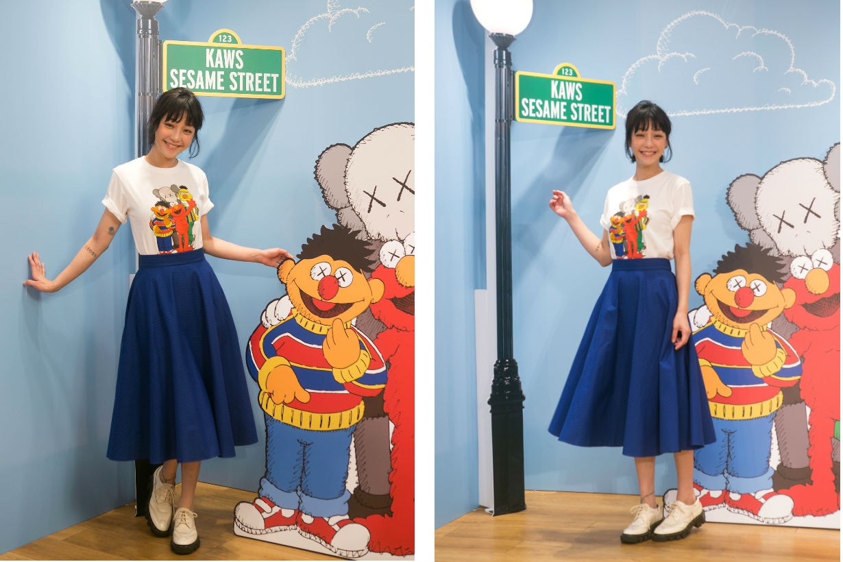 Uniqlo kaws sesame-street 謝欣穎