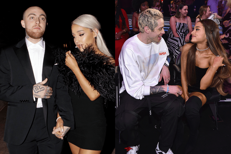 Ariana Grande , Mac Miller and Pete Davidson