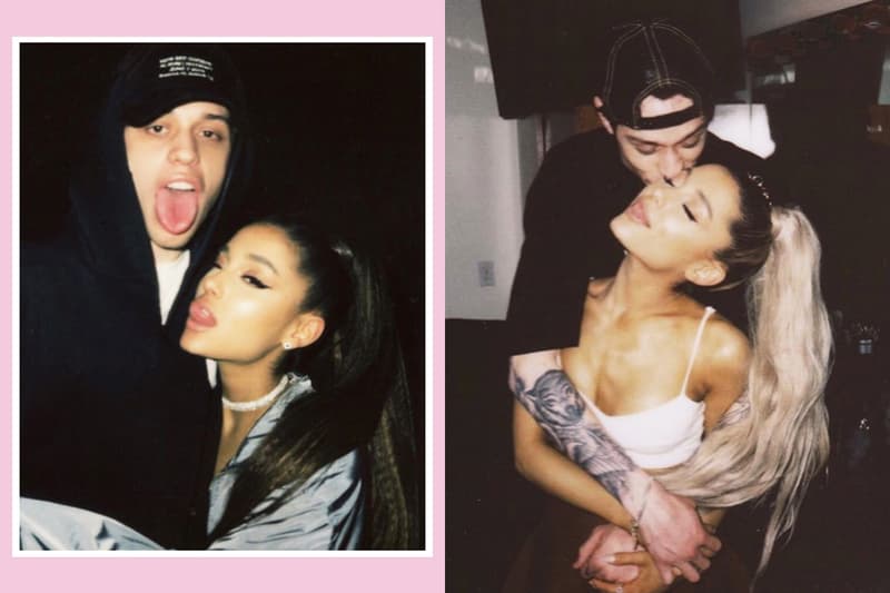 Ariana Grande Pete Davidson Ex-boyfriend Mac Miller Engaged Engagement Ring Robert Pattinson's birthday party Tattoos