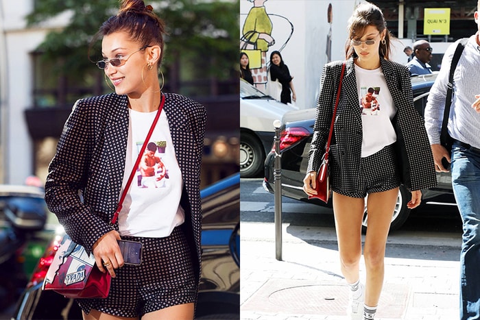 Bella Hadid 身上這件 T-shirt 是潮牌出品?不!竟然是我們嫌「土」的國貨!