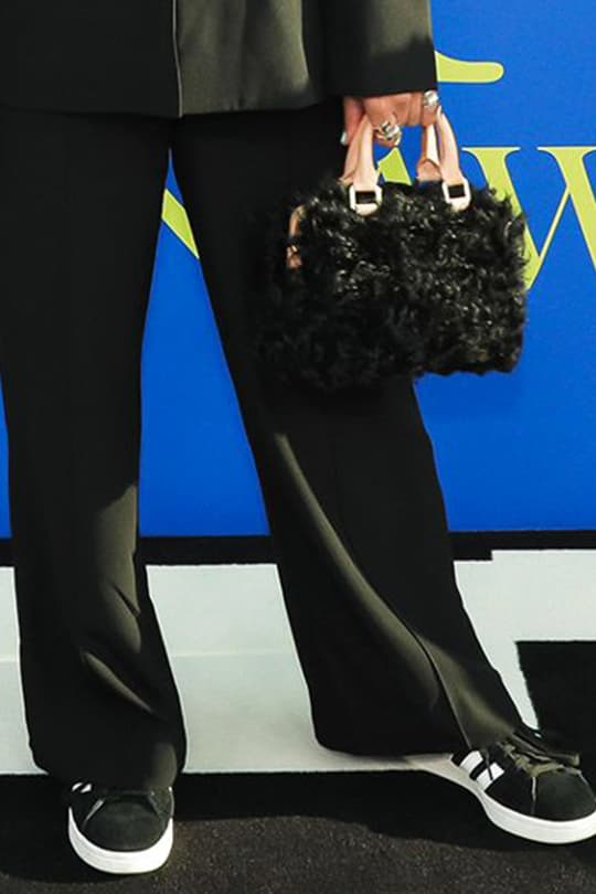 cleo-wade-cfda-awards-2018-Adidas Originals Campus sneakers-outfit