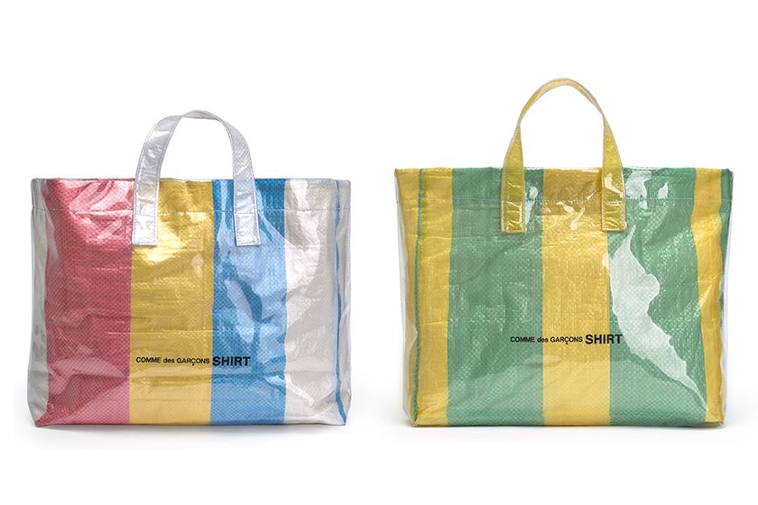 COMME des GARCONS 巻き上げ ショップ袋 5枚セット☆紙袋 ショッパー