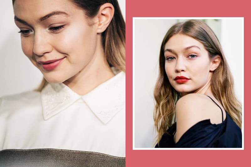 Gigi Hadid Concealer no foundation needed Maybelline Instant Age Rewind Eraser Dark Circles Treatment Concealer Celebrities Makeup Tips Erin Parsons