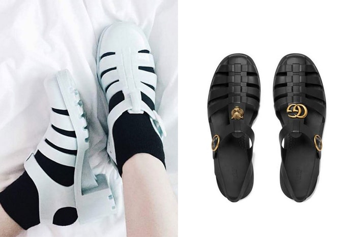 快翻出你的 Jelly Shoes!因為 Gucci,它將成為新季 IT Shoes