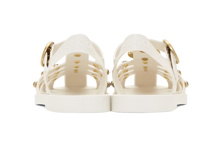 gucci-white-jelly-sandals shoes-