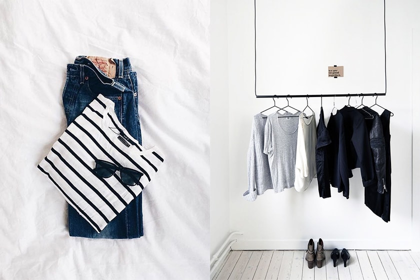 minimal wardrobe