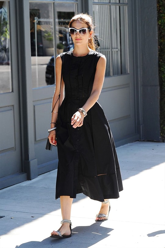 how-to wear-all-black-summer