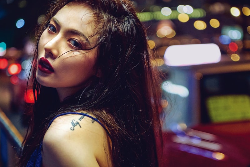 Hyuna hyunah_aa allure korea hong kong photoshoot korean sexy icon k pop hong kong local spots cha chaan teng