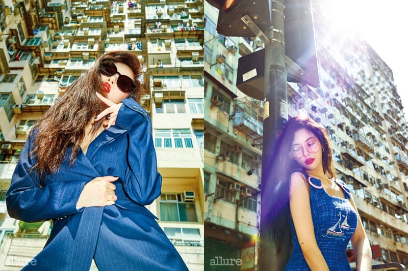 Hyuna hyunah_aa allure korea hong kong photoshoot korean sexy icon k pop hong kong local spots cha chaan teng