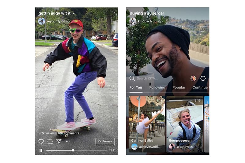 instagram igtv video hub details