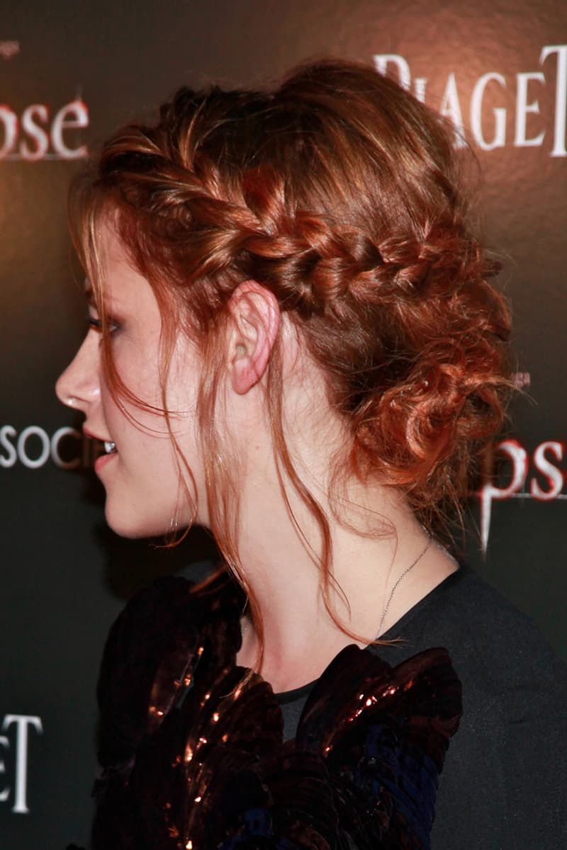 Kristen Stewart beauty evolution long curly hair short hair skin head smokey eyes makeup celebrities hairstyles