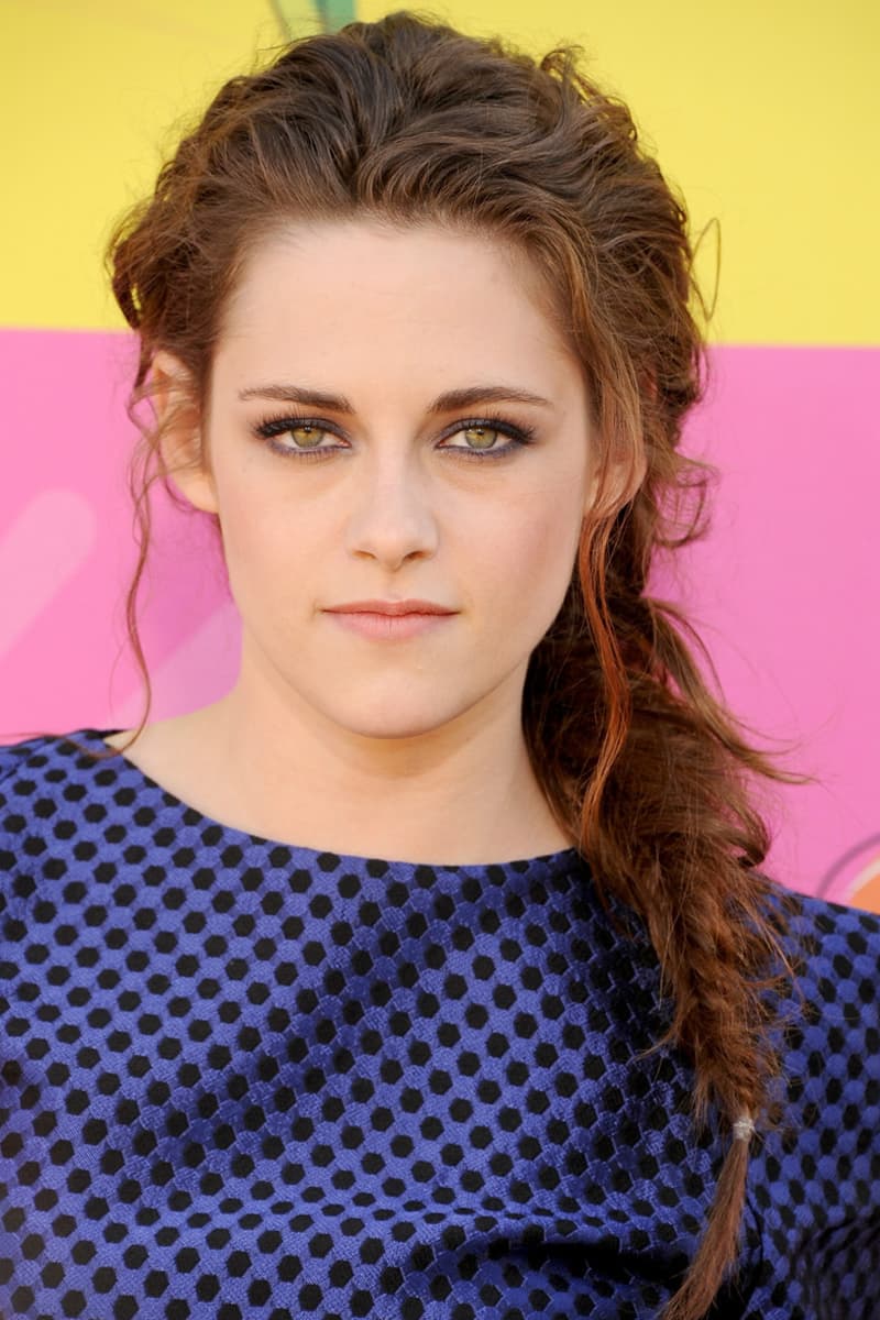 Kristen Stewart beauty evolution long curly hair short hair skin head smokey eyes makeup celebrities hairstyles