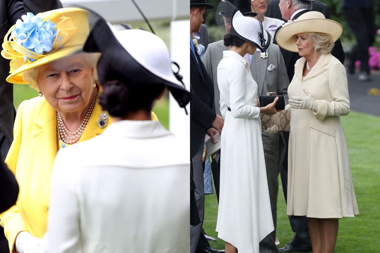 Meghan Markle Prince Harry Royal Ascot 2018 Queen Elizabeth II Kate Middleton Prince William Camilla British Royal Family