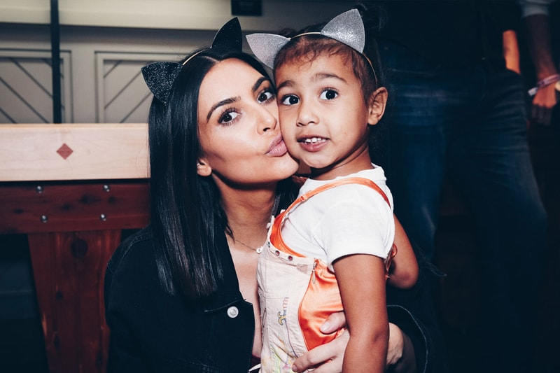 North West Kim Kardashian Birthday Present Alexander Wang Marti Micro leopard print shoulder bag