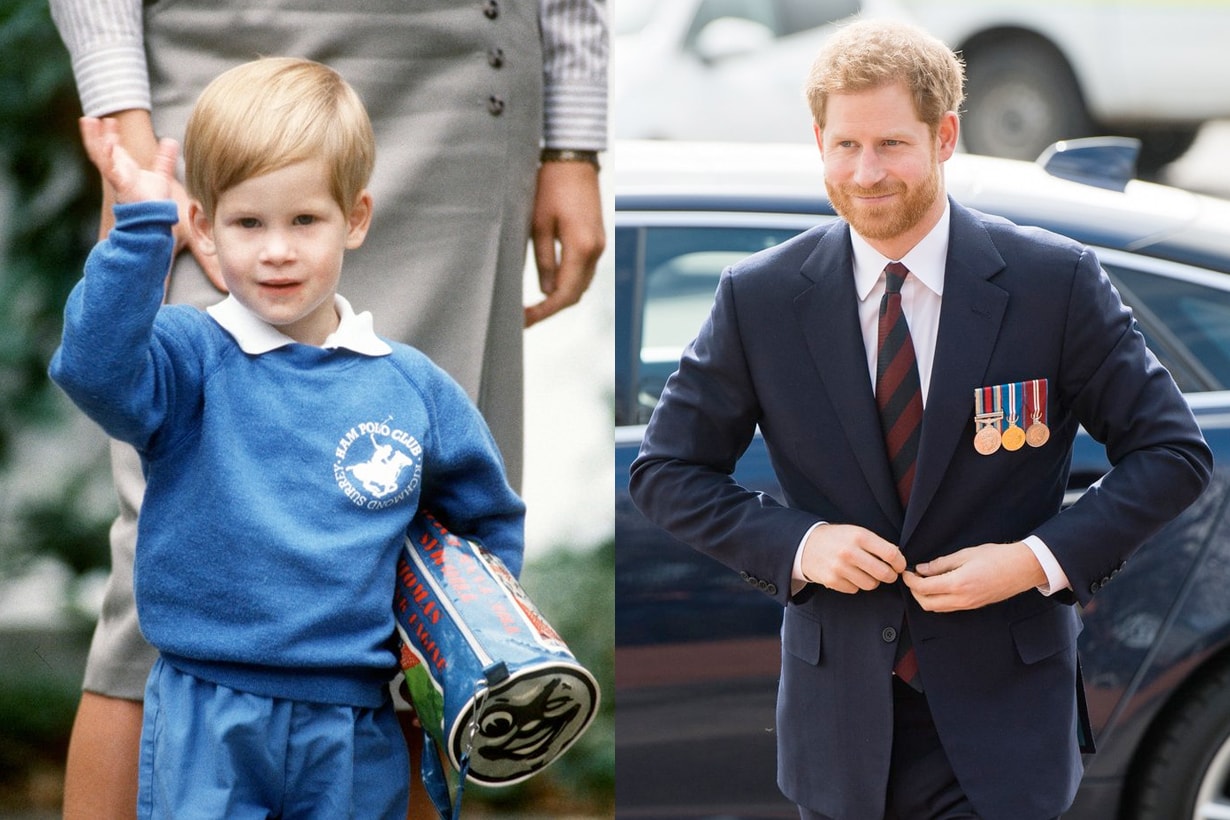 British Royal Family members throwback kids photos