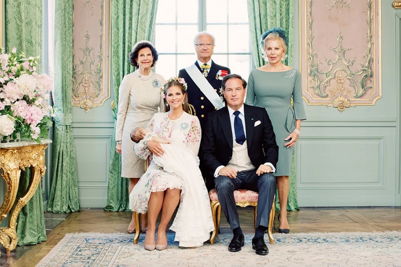 princess adrienne official christening pictures
