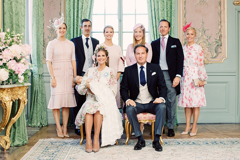 princess adrienne official christening pictures