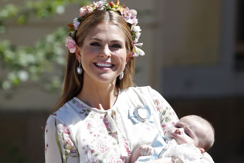 princess adrienne official christening pictures