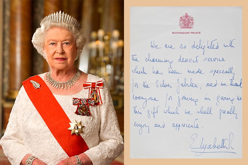 royal family handwriting