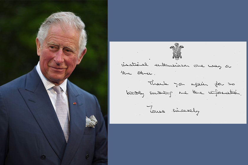 royal family handwriting