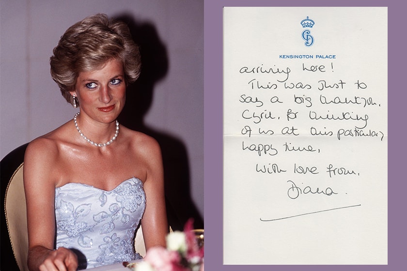 royal family handwriting