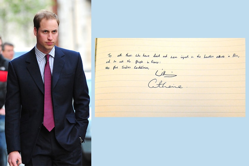 royal family handwriting