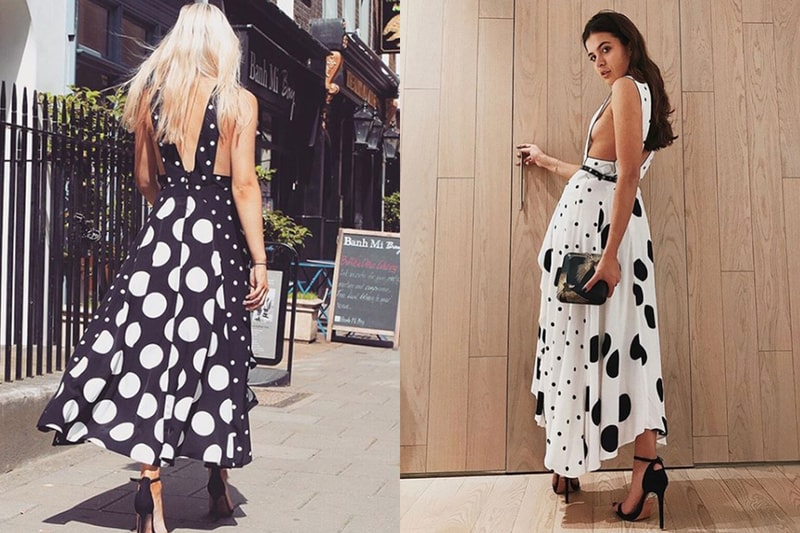 topshop polka-dot dresses