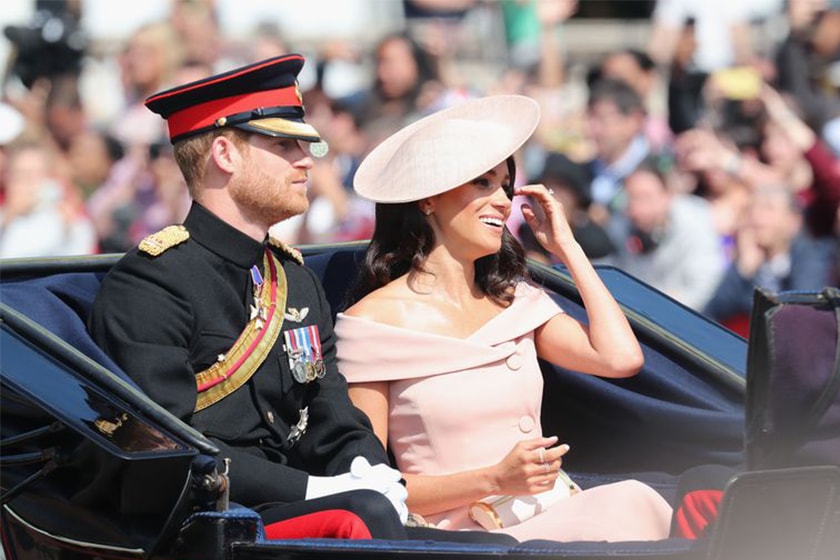 trooping the colour 2018 meghan markle breaks protocol