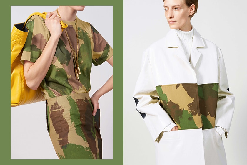 Victoria Beckham Resort 2019 camo-print