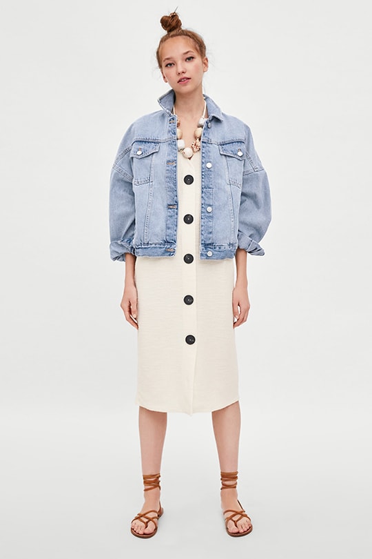 zara-summer-dress-trend-button-front dress