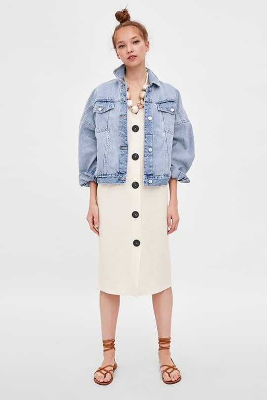 zara-summer-dress-trend-button-front dress