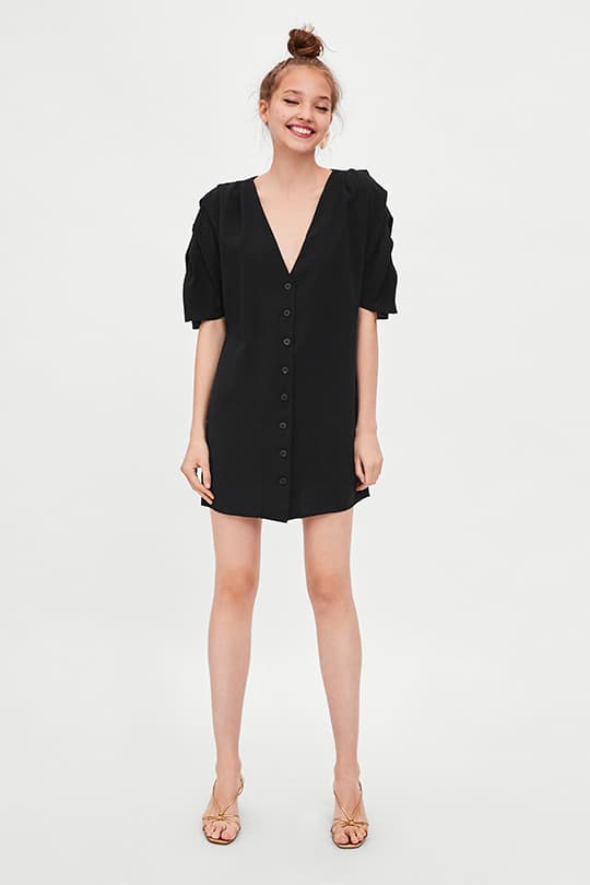 zara-summer-dress-trend-button-front dress