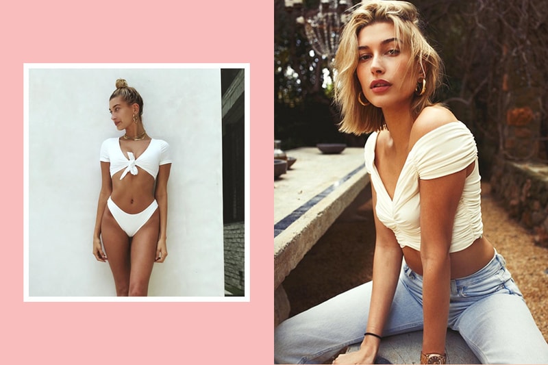 Hailey baldwin casual wear outfit Justin bieber lover