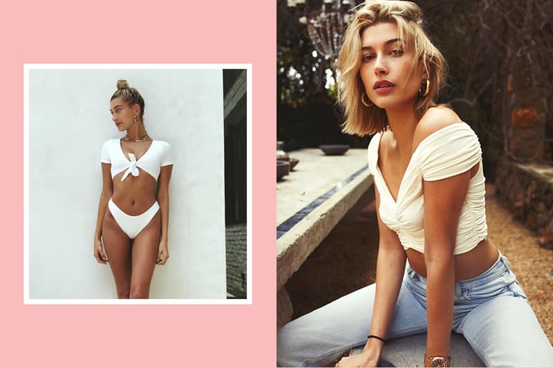 Hailey baldwin casual wear outfit Justin bieber lover