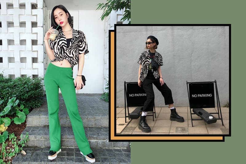 Japan tokyo cool girl bright fashion trend on instagram