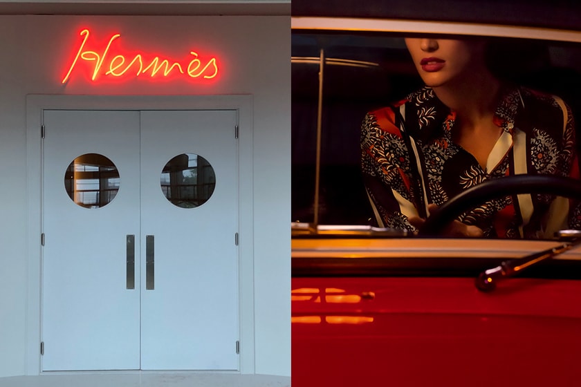 Hermès exhibit invite visitor in the French movie