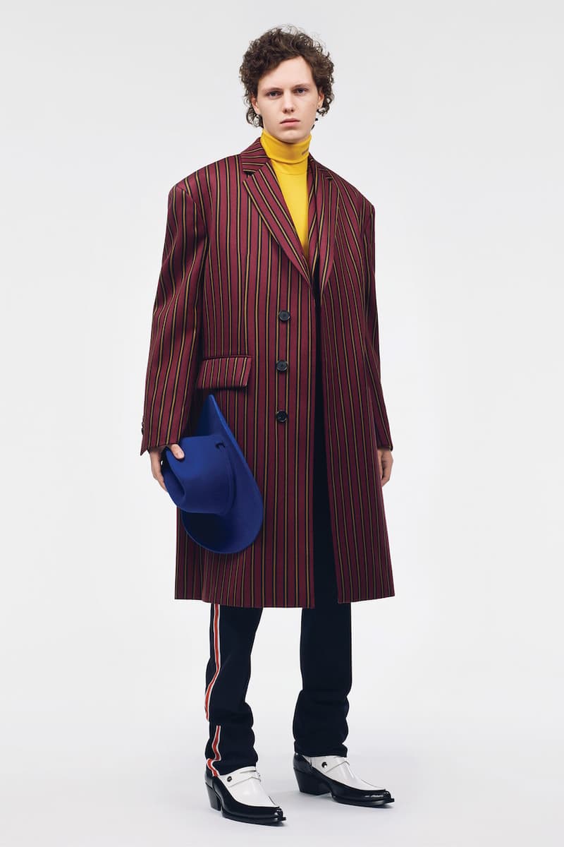 Calvin klein raf simons resort 2019 lookbook college