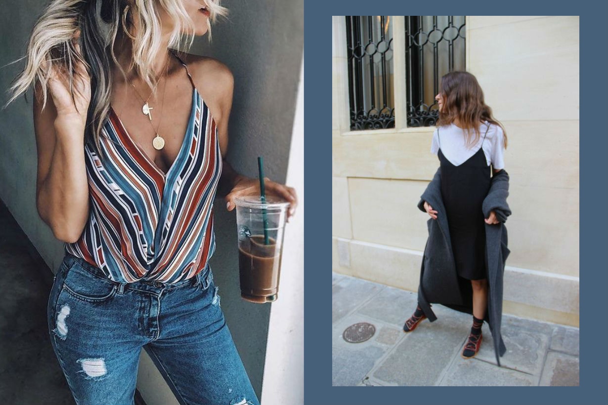 camisole lookbook outfit style
