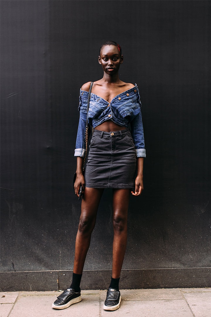 2019 Spring Men's Fashion Week Street Style Denim Jacket