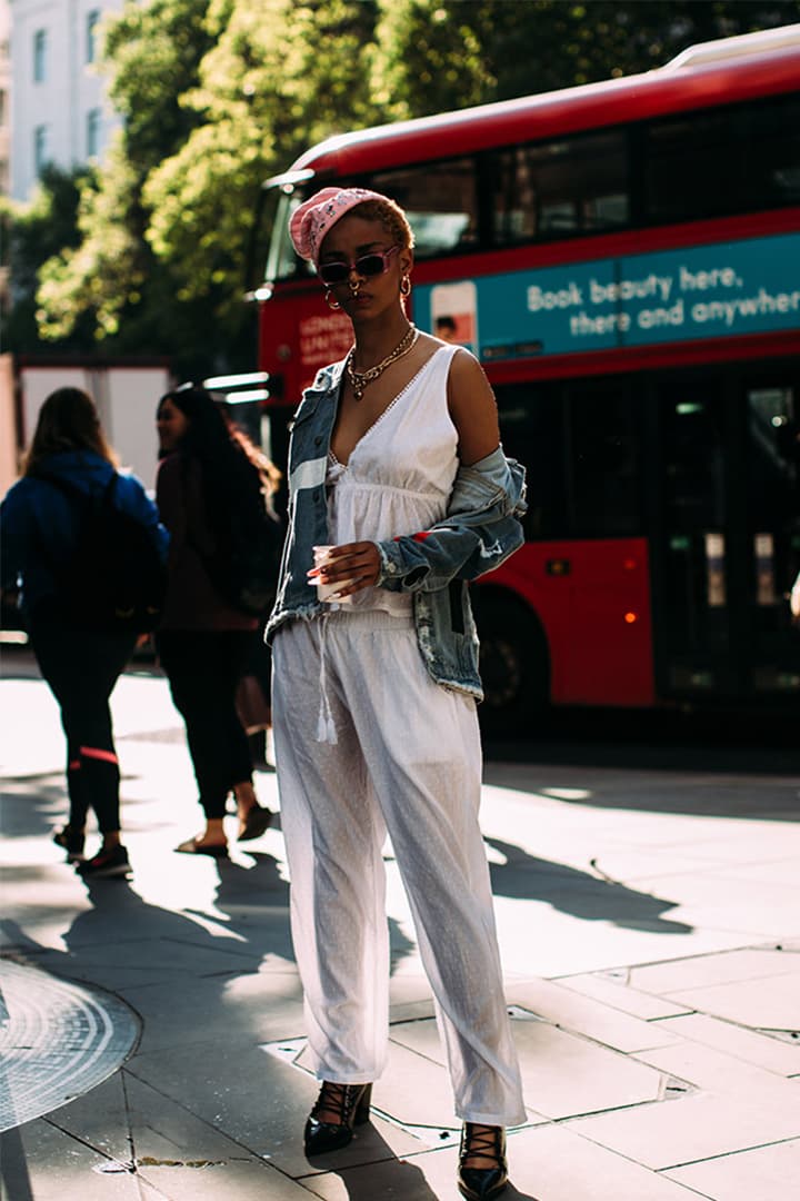 2019 Spring Men's Fashion Week Street Style Denim Jacket