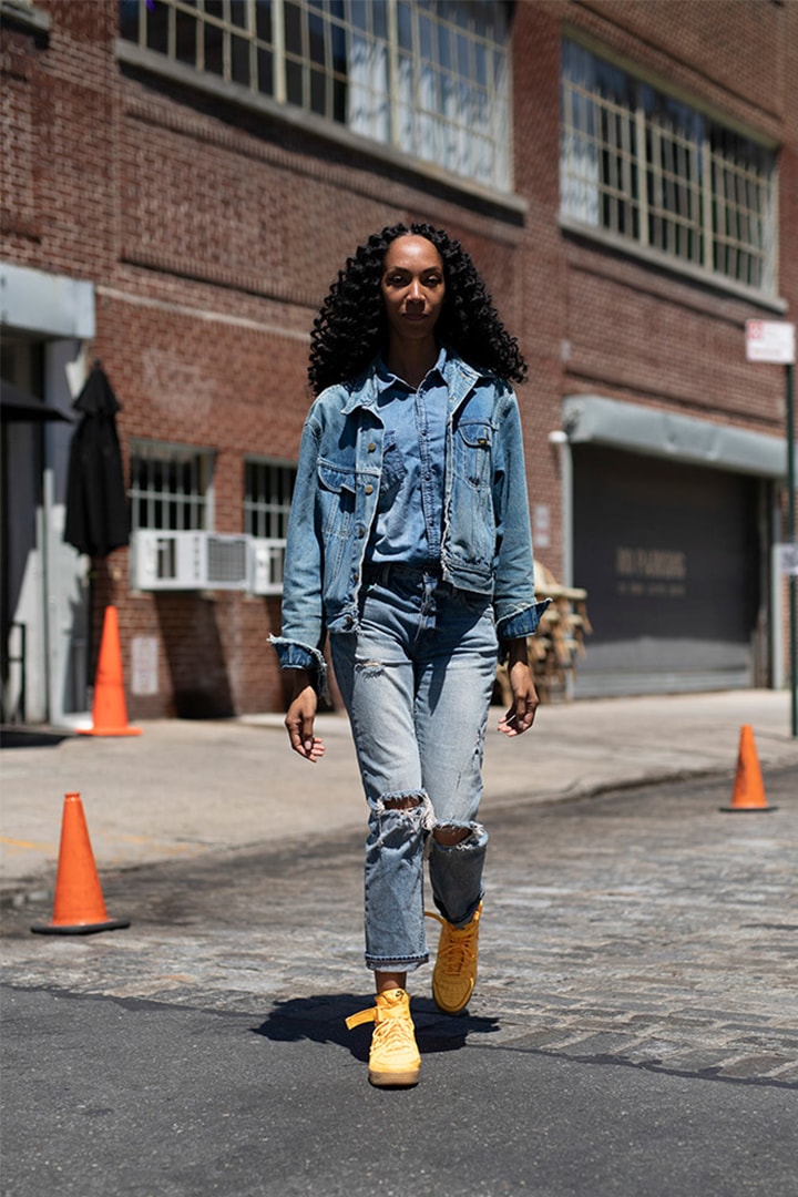 2019 Spring Men's Fashion Week Street Style Denim Jeans Jacket
