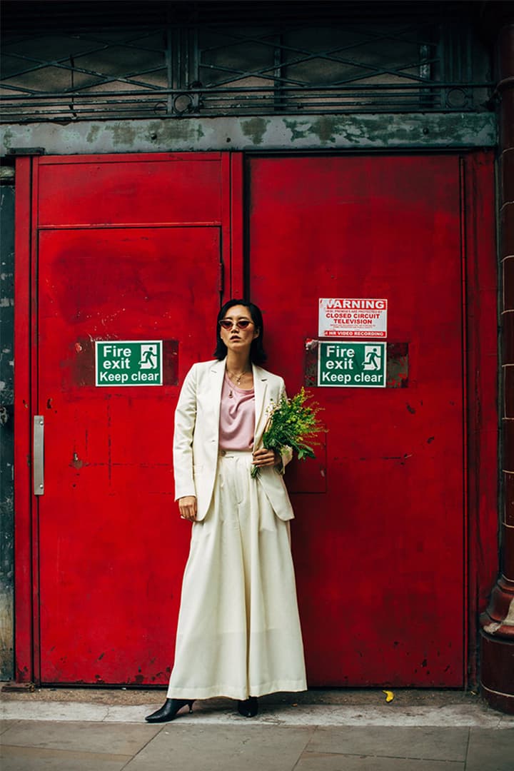 2019 Spring Men's Fashion Week Street Style White Suit