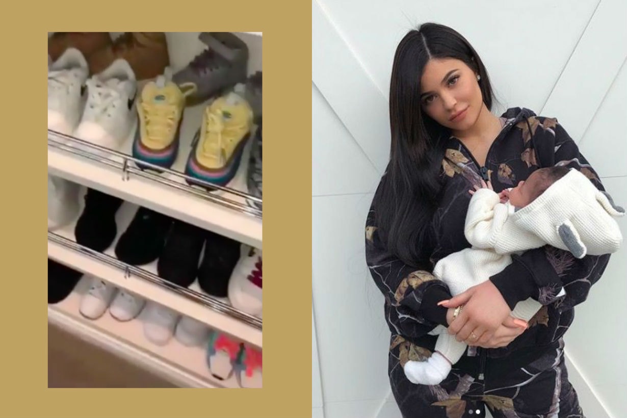 kylie-jenner-daughter-stormi-shoe-collection